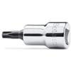 BETA 910TX 40 - Chiavi a bussola a giravite maschio per viti con impronta Torx con attacco quadro femmina 3/8 cromate - inserti bruniti