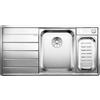 Blanco 522104 | Lavello da cucina in acciaio inossidabile AXIS III 6 S-IF | Colore : acciaio inossidabile