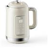 OLEGA Bollitore elettrico: 1800 W con controllo della temperatura, capacità 1,5 l, acciaio inossidabile, Smart Kettle, ideale per caffè e tè, beige
