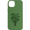 Mosswood Floral Studio Custodia per iPhone 14 Plus Arte botanica floreale verde muschio verde salvia bosco
