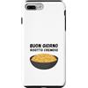 Buon Giorno Cucina Italiana Studio Custodia per iPhone 7 Plus/8 Plus Risotto Cremoso Cucina Italiana Divertente