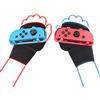 Leyu Smart Switch 2023 Just Dance JoyCon Grip,Cinturino da Polso Con Design Boxing per Nintendo Switch Just Dance (Dance with Mum N Dad-Happy Hour) Blu e Rosso