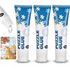 Ainiv Colla Puzzle Liquida e Permanente, Applicatore in Spugna, Accessori per Adulti e Bambini (Colla Per Puzzle, 100 ML * 3)