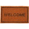 Zhhuoc 1Pc Marrone 1/12 Miniature Welcome Mats Tappeti Zerbino Casa delle Bambole Accessori Decorativi, Vintage Mini Benvenuto Pavimento Mat Pad Pavimento Tappeto Coperte Decorazione Bambola
