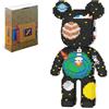 Neacole Blocchi da costruzione orso (7220 pezzi) 43/46 cm Mattoncini da costruzione orso, Micro blocchi da costruzione in forma di animale 3D per adulti e bambini, decorazione per casa e ufficio
