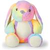 Mousehouse Gifts - adorabile coniglietto di peluche - color arcobaleno - 25 cm