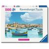 Ravensburger - Puzzle 1000 Pezzi Malta Nel Mediterraneo | Puzzle 1000 Pezzi Paesaggi Con Una Misura Di 70x50 Cm | Regalo Per Adulti e Bambini Da 14 Anni e Più