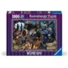 Ravensburger - Puzzle 1000 Pezzi Mercoledì Addams, Puzzle Adulti 70x50cm | Puzzle Mercoledì Addams da 1000 pezzi, 70x50 cm, per adulti 14+, ideale come idea regalo per fan della serie TV Mercoledì.