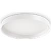 Ideal Lux FLY PLAFONIERA LED SMD SAMSUNG Alimentatore TRIDONIC ON/OFF incluso 18 W 87° 1800 lm 2700 K BIANCA D.35CM