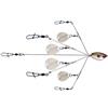 Yum Lures Yum YUmbrella Flash Mob Junior Ultralight Willow Blade Multi-Lure Rig