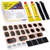 cyctravel Kit Riparazione Pneumatici Bici, Alte Prestazioni Toppe Camera d'Aria Bici, Kit Riparazione Bici Include 20 Pezzi di Toppe per Pneumatici per Biciclette, Adatti per Mountain Bike