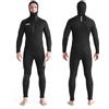 LEIDIMUS Muta in Neoprene Da 5Mm Per Donne E Uomini, Con Chiusura Lampo Frontale, Cappuccio Integrato, Ideale Per La Pesca Subacquea, Lo Snorkeling, Il Surf, Il Canottaggio E Le Immersioni Subacquee,Women,M