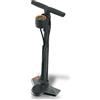 SKS GERMANY AIRMOTION 12.0 floor pump (accessorio per bici con manometro di precisione e impugnatura soft-touch, tubo lungo, testa MULTI VALVE per tutti i tipi di valvole, pressione: 12 bar / 174 psi)
