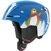 uvex Viti, Casco da Sci Unisex Bambino, Blue Bear, 46-50 cm