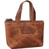 STILORD Laura Portachiavi in pelle da donna Mini Portamonete Piccola borsa in pelle Protezione e consegna in scatola regalo Colore:kara - cognac