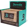 Boveda per conservazione rimedi erbacei | regolatore di umidità a 2 vie UR 62% | Formato 67 per proteggere fino a 450 grammi di inflorescenze | Previene la perdita di terpeni durante essiccazione e modellatura | 12 pezzi con confezione richiudibile