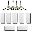 Fantisi Per Lefant Accessori per aspirapolvere Lefant M301, M201, M501-A, M501-B, M520, T700, M571 Robot di ricambio, 4 spazzole laterali + 7 filtri HEPA