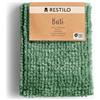 RESTILO Tappeto Bagno Antiscivolo 60 x 90 cm Tappetino da bagno super assorbente Verde Bati