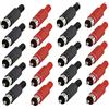 RUNCCI-YUN 30 RCA, connettori per saldatura RCA e multimedia e CCTV