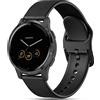 Issinlky Cinturino per Garmin Vivoactive 4S/Venu 2S/Venu 3S/Vivomove 3S, 18mm cinturino silicone morbido per Fossil Donna Gen 6/Fossil Donna Gen 5E/Fossil Q Venture HR Gen 4/Gen 3