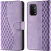 CaseGla Cover per Oppo A54 / A74 5G PU Pelle Custodia Flip Morado