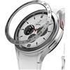 Ringke Bezel Styling per Cover Galaxy Watch 4 Classic 46mm - 46-01 Silver | Custodia, sottile, leggero, acciaio inossidabile, adesivo