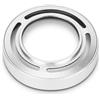 Topiky Paraluce, copertura parasole/schermo per lenti vuote di ricambio per Fuji X10/X20/X30(Argento)
