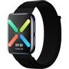 FYISWHO Traspirante Sport Cinturino per OPPO Watch 46mm, Nylon Bracciali Cinturini di Ricambio per OPPO Watch 46mm