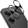 Holilo Protezione Fotocamera Posterior Pellicola per Xiaomi Poco X8 Pro, 2 Pezzi Durezza 9H HD Anti-graffio Anti-Impronta Camera Vetro Temperato Pellicola Protettiva-Nero