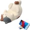 Zwenjuan Cat Holder Supporto,Simpatico Cat Phone Holder Supporti,Cat Holder Supporto,Supporto Universale per Cellulare a Forma di Gatto,per Casa,Soggiorno,Ufficio,Dormitorio,Scuola