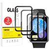 X-Dision [3 Pezzi Pellicola Protettiva Compatibile con Huawei Watch Fit 2,[Resistente ai Graffi, Alta Definizione][3D Curved Full Cover] Pellicola Protettiva per Huawei Watch Fit 2