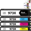 ELLENNE CARTUCCE PER HP 973X NERO + 973X COLORE PAGEWIDE PRO 477DW 577DW 452DW | CARTUCCE PER HP 973X NERO + 973X COLORE 973XL CARTUCCIA PAGEWIDE PRO 477DW 577DW 452DW 477DN 452DN 577Z