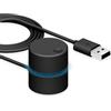 IHaospace Pulsante di Controllo USB per Volume Esterno, Controller Remoto per PC, Regolazione Compatibile Con Windows/Mac OS/Linux/Android (Nero)