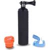 REY Bobber per selfie stick galleggiante per GOPRO, boa universale per fotocamere sportive, arancione - nero