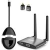 AIMIBO Trasmettitore e Ricevitore Wireless HDMI 4K, AIMIBO Adattatore Wireless 5G da USB-C a HDMI con VGA, Trasmetti Video Netflx da Laptop, PC, Smartphone o Tablet a TV, Monitor o Proiettore, Fino a 50 m