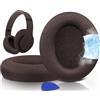 SOULWIT Cuscinetti Auricolari in Gel Raffreddamento Ricambio per Beats Studio Pro Wireless Cuffie con Cancellazione del Rumore, Padiglioni con Tessuto a Rete Traspirante, Schiuma ad Alta Densità
