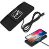 Astraveo 20W Caricabatteria da Auto a Induzione Rapida USB-C Caricabatterie Wireless Auto con Design a Doppia tacca Tappetino di Ricarica Rapida Antiscivolo con Tipo-C Cavo 1M per iPhone 17 16 15 14 13 12 11 X