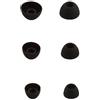 Panlouting 3 Paia | Ricambio Gommini Tappi Silicone compatibili con Gli Auricolari Soundcore Sport X10, Space A40, Life A1 P3 P3i | S/M/L 3 Diverse Misure