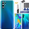 YHX-OU 6.47'' Copribatteria Adatto per Huawei P30 PRO Sostituzione della Cover Posteriore + Strumento di Installazione +1 SIM Card Tray (Aurora Blue)