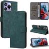 MOJIA Cover per Oukitel C69 / C69 Pro, Custodia Flip Portafoglio per Telefono con Supporto e Slot per Schede, PU Custodia Con Funzione Antifurto RFID. Verde