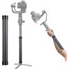 PULUZ Asta di prolunga per giunto cardanico monopiede con foro per vite da 35 cm per DJI RS 4 RS 4 Pro RS 3 Pro RS 3/RS 2 RSC 2/Ronin S, treppiede per fotocamera palmare in fibra di carbonio per Feiyu