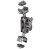 SMALLRIG Testa a Sfera Magic Arm a Sgancio Rapido, Carico Utile 5,5 kg / 12,1 Libbre, con Viti da 1/4"-20 e Perni di Posizionamento Rimovibili, per Monitor, Gabbia Fotocamera, HawkLock H21-4488