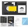 CHEEYYIIE VHS-C - Adattatore per cassette compatibile con videocamere VHS-C SVHS JVC RCA Panasonic motorizzato VHS (non compatibile con 8 mm / MiniDV / Hi8)