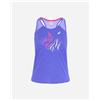 Asics Road Graphic W - Canotta Running - Donna - Blu