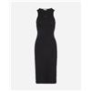 Calvin Klein Jeans Monogramma W - Abito - Donna - Nero