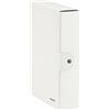 leitz Scatola portaprogetti Leitz WOW in cartone - dorso 8 cm - formato 25x35 cm bianco metallizzato - 39670001