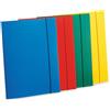 Fellowes Cartelline a 3 lembi LEONARDI cordonatura multipla e chiusura con elastico A4 azzurro - U110AZ