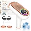 NICEWIN IPL depilazione con funzione di congelamento - Dispositivo IPL indolore con 3 modalità (HR/SC/RA), 9 livelli di energia, 999.999 impulsi di luce per uomo e donna, ideale per viso, bikini