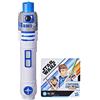 Star Wars Lightsaber Squad, Spada Laser allungabile R2-D2, Colore Blu, Giocattolo per Gioco di Ruolo per Bambini dai 4 Anni in su