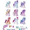 My Little Pony: Una Nuova Generazione, Gala Reale, Set con 9 Personaggi Pony, 13 Accessori e Poster (Esclusiva Amazon)